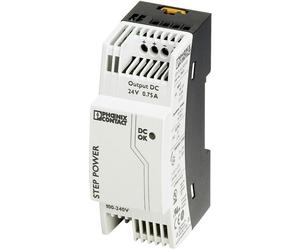 Phoenix Contact 2868635 STEP-PS/1AC DIN Rail Power Supply 24V DC 0.75A 18W