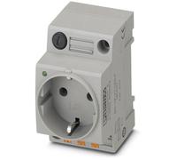 Phoenix Contact 804042 Enclosure Outlet Grey 1pc with LED Indicator