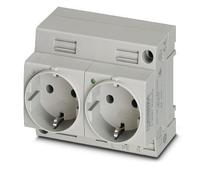 Phoenix Contact Dual Socket With LED Indicator CF Series (European Socket) - 0804036