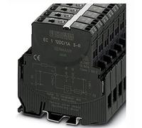 PHOENIX CONTACT EC 1 12DC/1A S-C Electronic Circuit Breaker 1A Rated Current Black Pack of 10