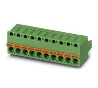 PHOENIX CONTACT FKC 2.5/4-ST BK PCB Connector 2.5mm² Nominal Cross Section 4 Terminals FKC 2.5/.-ST Item Family 5.00mm Pitch Green Pack of 50