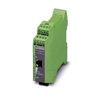PHOENIX CONTACT FL MC EF 660 SCRJ Fibre Optic Converter for Converting 100Base-T to Polymer and PCF Fibre (660nm) SC-RJ-LWL (PROFINET Standard) Rail Mount Supply 24V DC