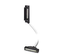 PHOENIX CONTACT FLK 50-PA/EZ-DR/HF/KS/4500/YUC Moulded front adapter with bent, halogen- round cable and a double-sided 50-pin spring strip for connection