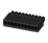 PHOENIX CONTACT MCC 0.5/9-ST-2.54 PCB Connector 0.75mm² Nominal Cross Section 6A 160V 9 Potentials 9 Pin Number 2.54mm Pitch Black Pack of 100
