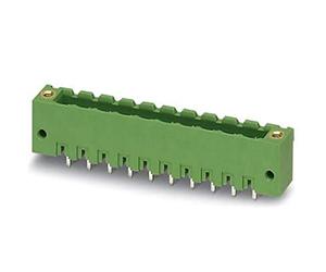 PHOENIX CONTACT MSTBV 2.5/20-GF-5.08 PCB Header, Green, 2.5 mm² Nominal Cross Section, 20 Ports, MSTBV 2.5/..-GF Product Family, 5.08mm Pitch, Pack of 50