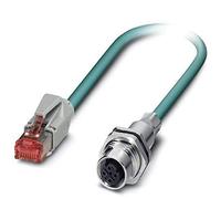 PHOENIX CONTACT NBC-M12FSBP/3.0-93E/R4AC network cable, 3 m cable length, 4 pins, approx. T5