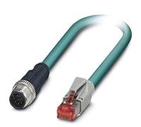 PHOENIX CONTACT NBC-M12MS/10.0-94B/R4AC US Network Cable, 8 Pin, 10 m Cable Length