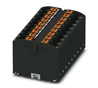 PHOENIX CONTACT PTFIX 18X2,5 BK Distribution Block Base Terminal 450V 24A Number of Connectors 18 Section 0.14 mm²-4 mm² AWG 26-12 Width 46.9 mm Height 21.7 mm Black 8 Pieces