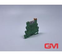 Phoenix Contact Relay Socket 2966061 PLC-BSC- 24DC/ 1/SEN Green