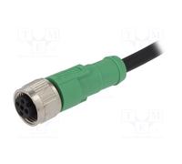 Sensor/Automatic Cable, M12 SAC-3P-10.0-PVC/M12FS