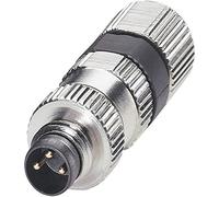 PHOENIX CONTACT SACC-M 8MS-4PCON Connector 4-Pin M8 Straight Connector 3 mm - 5 mm Cable Outer Diameter
