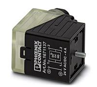 PHOENIX CONTACT SACC-V-3CON-PG9/A-1L-S Valve Connector, 6 mm - 8 mm Cable Outer Diameter, Pg9 Cable Gland, 3 Pin