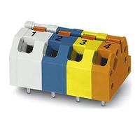 PHOENIX CONTACT SPTAF 1/4-5.0-IL PROFINET 3 PCB Terminal, 16A Rated Current, 4 Potentials, 5 mm Pitching, 80 Pieces