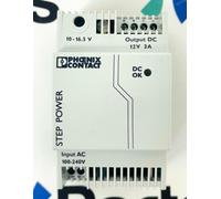 PHOENIX CONTACT STEP-PS/1AC/12DC/3 Power Supply 2868570