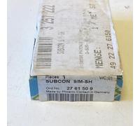 Phoenix Contact Subcon 9/M-SH D-SUB Connector 2761509 60 V AC/DC 1 A 9-Pole Subc