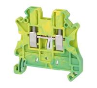 Phoenix Contact Universal Ground Terminal-Pe 0. 14-4 Mm sup2; Ut 2.5-Pe Green-Yellow (Pack of 1)
