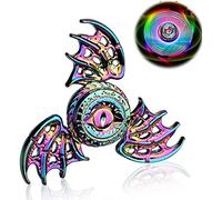 Phoenix Cool Fidget Hand Spinners Toy for Kids Adults, Dragon Finger Spinner Metal Focus Fingertip Gyro Stress Relief Hand Finger Spinner Desk Toy Christmas Birthday Gift (Rainbow)