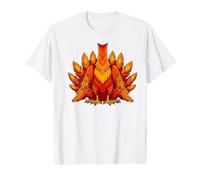 Phoenix Costume Halloween Mythical Bird Design Value Graphic T-Shirt, Men, White, M