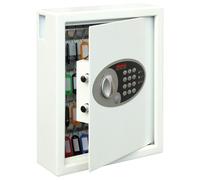 Phoenix Cygnus Key Deposit Safe 48 Hook Electronic Lock White KS0032E