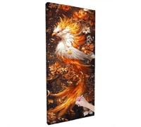 Phoenix Diamond Painting Kit for Beginners, Large Diamond Arts and Crafts for Adults 250x100cm, 5D DIY Crystal Art Flower, Gem Art and Hobbies for Adults Women, Christmas Decorations, Gifts B-58