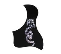 Phoenix Dragon Pattern Decorated Pick Guard Sticker For Acoustic Guitar Accessories(5)