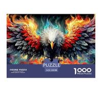 Phoenix EagleElaborate 1000-Piece Jigsaw Puzzles for Adults A Mosaic of 1000 Challenging Puzzle Game Pieces - A Captivating And Demanding Gift for Adult And Youthful Minds Age 12 Years Up 52x38cm/100