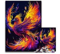 Phoenix Fantasy Jigsaws 1000 Pieces for Adults Difficult Puzzles for Adults Challenging Brain Teaser Relaxing Toy for Teenagers 1000 PCS(38x26cm)