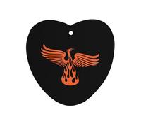 Phoenix Fire Bird Car Air Freshener Decorative Hanging Aromatherapy Tablets for Car Trucks Love form