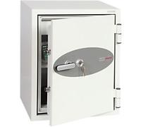 Phoenix Fire Safe with Key Lock FS0441K Fire Fighter 63L 640 x 500 x 500 mm White