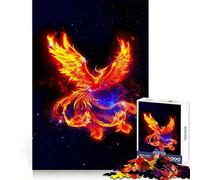 Phoenix Fire Zodiac Cosmos 1000 Pieces Jigsaws Adults Puzzles Gifts Strong Logic Toy Soothing Play Clear Edge Heartfelt Gift (50x75cm)