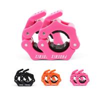 1 Inch Barbell Collars - Pink Phoenix Fitness Pink + 1 inch