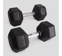 Phoenix Fitness 15Kg Hexagonal Dumbbell Pair For Home Strength Training