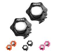 Phoenix Fitness Olympic Barbell Clamp Black; 2inch, Black