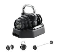 Phoenix Fitness 20kg Adjustable Weight Set for Strength Training & Home Gym
