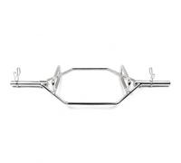 Phoenix Fitness 20kg Olympic Hex Bar - Trap Bar with Knurled Handles & 2-Inch Plate Sleeves - Deadlift Bar for Squats, Shrugs & Farmer’s Walks with 2 Spring Clips