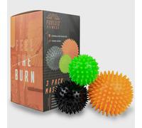 Phoenix Fitness 3 Spiky Massage Ball Set