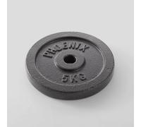 Phoenix Fitness 5Kg Cast Iron Standard Plate 1 Inch For Home Weightlifting