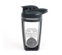 Phoenix Fitness 600ml Protein Shaker Bottle in Grey Phoenix Fitness Grey 600ml