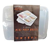 Phoenix Fitness 7 Day Meal Prep Food Storage Containers | Reusable 3 Compartment