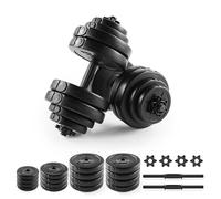Phoenix Fitness Adjustable Dumbbell Set - 30kg Weight Set for Strength Training & Weight Lifting - Compact & Durable Home Gym Weights for Men & Women (30kg)