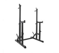 Phoenix Fitness Adjustable Squat Rack - Heavy-Duty Squat Stand with Safety Spotters for Weightlifting & Strength Training - Barbell Rack for Bench Press & Home Gym Workouts