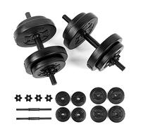 Phoenix Fitness Dumbbells Weight Set - 15kg Adjustable Dumbbell Set for Men and Women - Weights for Exercise, Muscle and Strength Training at Home & Gym - Weight: up to 15kg