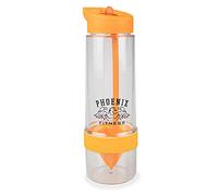 Phoenix Fitness Fruit Infuser Water Bottle - 650ml Fruit Water Bottle with Handle - Naturally Flavoured Fruit Infused Water Bottle - Leakproof with Full Length Infusion Rod for Inspired Taste