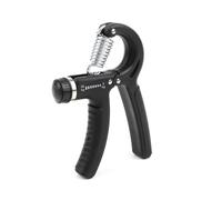 Phoenix Fitness Hand Grip Strengthener - 5-60kg Hand Exerciser for Forearm, Wrist & Finger Workout with Adjustable Resistance for Grip Strength, Injury Recovery & Rehabilitation - Single/Pair - Black