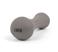 Phoenix Fitness Neoprene Dumbbell in Grey | Size: 1.5kg Phoenix Fitness Grey 1.5kg