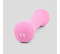 Phoenix Fitness RY1556 Neoprene Dumbbell Weight for Home Exercise Men, Women and Kids Arm Hand Weights Pilates Dumbbells - Sold as Singles - 1kg, Pink