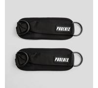Phoenix Fitness Pair Of Adjustable Ankle Straps For Cable Leg Workouts