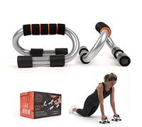Phoenix Fitness Push Up Bar Stand - Press Up Bar Pair with Non-Slip Foam Handles for Extra Grip - Push-Up Press-Up Stand for Chest, Arms and Shoulder Training Exercise Workout