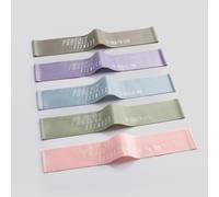 Phoenix Fitness Resistance Bands - Multi-coloured in Dusty Pink Phoenix Fitness Dusty Pink