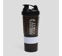 Phoenix Fitness Compartment Protein Shaker Bottle - Slate, Grey